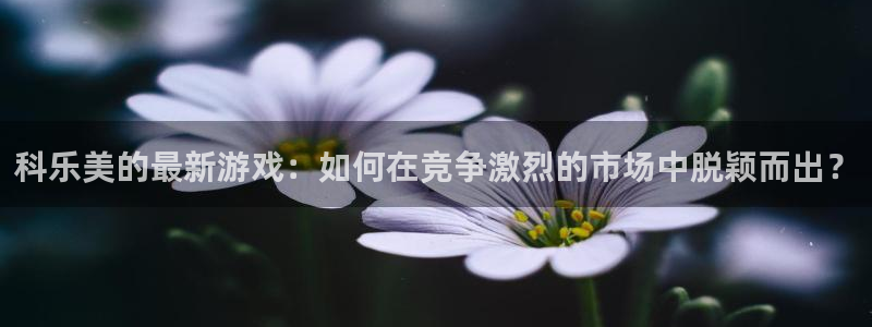亿万28品牌策划团队介绍：科乐美的最新游戏：如何在竞争激烈的市场中脱颖而出？
