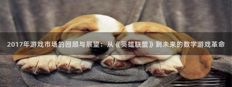 亿万28官网代理注册：2017年游戏市场的回顾与展望：从《英雄联盟》到未来的数字游戏革命